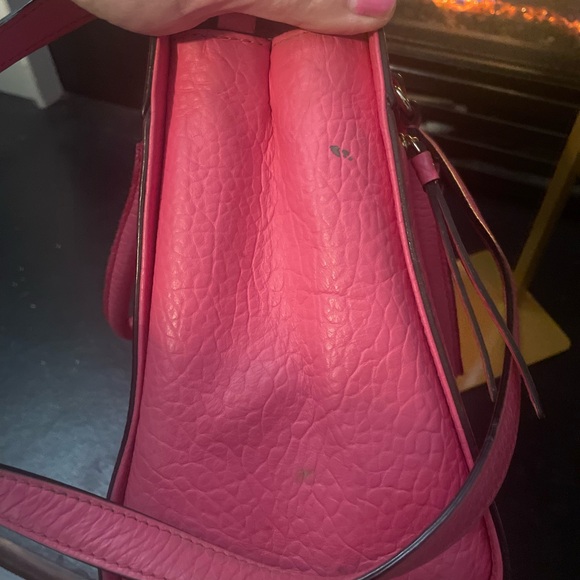 Kate Spade Fuchsia Textured Satchel - Picture 6 of 9